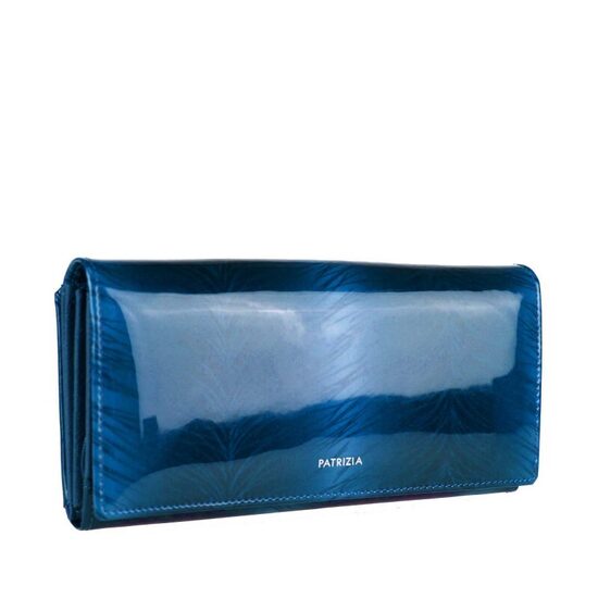 Patrizia Piu sieviešu zils dabīgās ādas maks